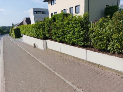 Villa, keerwanden, cbs beton, betonnen wanden