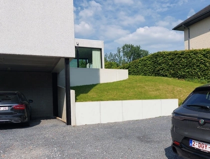 Villa, keerwanden, cbs beton, betonnen wanden