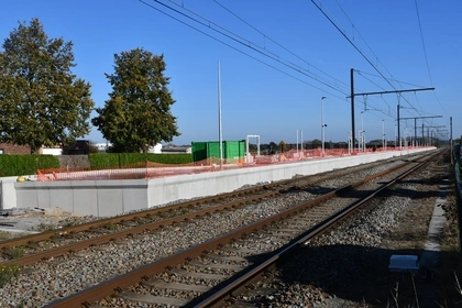 Perronboorden, infra, CBS Beton, Diepenbeek keerwanden 1 