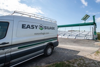 Sleufsilo, Keerwanden, landbouw; silowanden, Agri; CBS beton , Easy safe 5