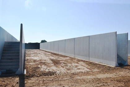 Grootste Sleufsilo in België, Sleufsilomuren, Silo's, landbouw, CBS Beton, Agri, Agriwanden 2