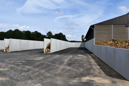 Sleufsilowanden, Sleufsilo, Landbouw, CBS Beton, Wielsbeke 2