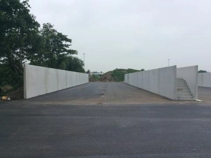 Sleufsilo's, Agriwanden, betonwanden voor de landbouw, Cbs Beton, Wielsbeke 1