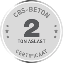 2 Ton aslast certificat