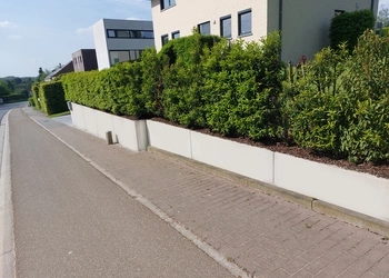 Villa, keerwanden, cbs beton, betonnen wanden